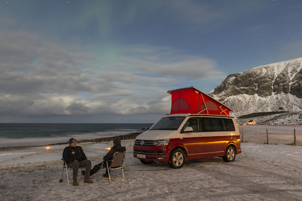 Volkswagen California - Lofoty, Norwegia